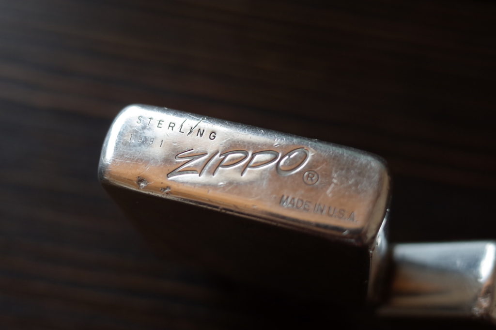Zippo スターリングシルバー 1991